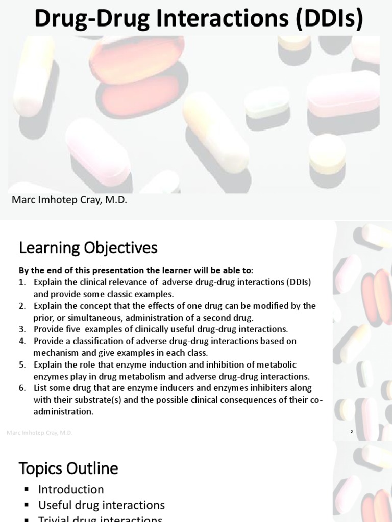 Trivial Drug Interactions Explained | PDF | Pharmaceutical Drug ...