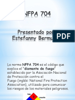 NFPA 704: Diamante de fuego y códigos de riesgo de materiales peligrosos