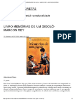 Livro Memórias de Um Gigolô - Marcos Rey - Garotas Discretas