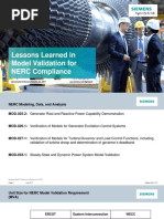 2017 - IEEE - PES - GM - Lessons Learned in Model Validation For NERC Compliance