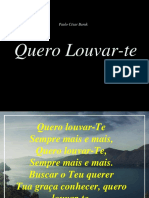 Quero Louvar-Te