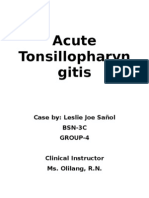 Acute Tonsil Lo Pharyngitis
