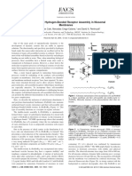 Formation of A Hydrogen-Bonded Receptor Assembly in Niosomal Membranes