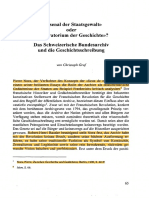 Graf, Christoph - "Arsenal Der Staatsgewalt" Oder "Laboratorium Der Geschichte"- Das Schweizerische Bundesarchiv Und Die Geschichtsschreibung