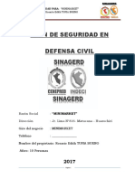 Cartilla de Seguridad para Establecimientos Menores A 100m2