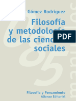 Filosofía y metodología de las ciencias sociales - Gómez Rodríguez, Amparo.pdf