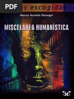 Denegri Marco Aurelio - Miscelanea Humanistica
