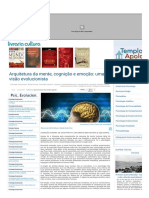 Psicologia Evolucionista - Arquitetura Da Mente, Cognição e Emoção: Uma Visão Evolucionista PDF