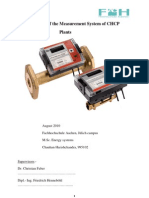 Error Analysis of The Measurement System of CHCP