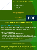 Development Theory and Poverty