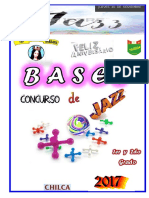 Bases Concurso de Jazz 2017