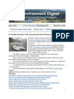 Pa Environment Digest March 19, 2018