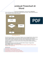 Cara Membuat Flowchart Di Word