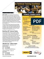 One Page Brochure 2012 ProTech Technical Training