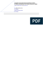 Effect of Carbonated Hydroxyapatite Incorporated Advanced Platelet Rich Fibrin Intrasulcular Injection On The Alkaline Phosphatase Level During Orthodontic Relapse