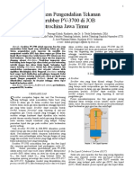 Analisis Kinerja Sistem Pengendalian Tekanan Dan Level Pada Gas Scrubber PV-3700 Di Joint Operating Body Pertamina - Petrochina Jawa Timur