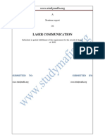 ECE Laser Communications Report PDF