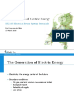 Generation of Electric Energy