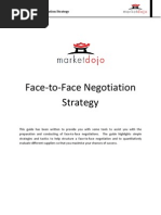 Download Face to Face Negotiation Strategy by Market Dojo SN37409312 doc pdf