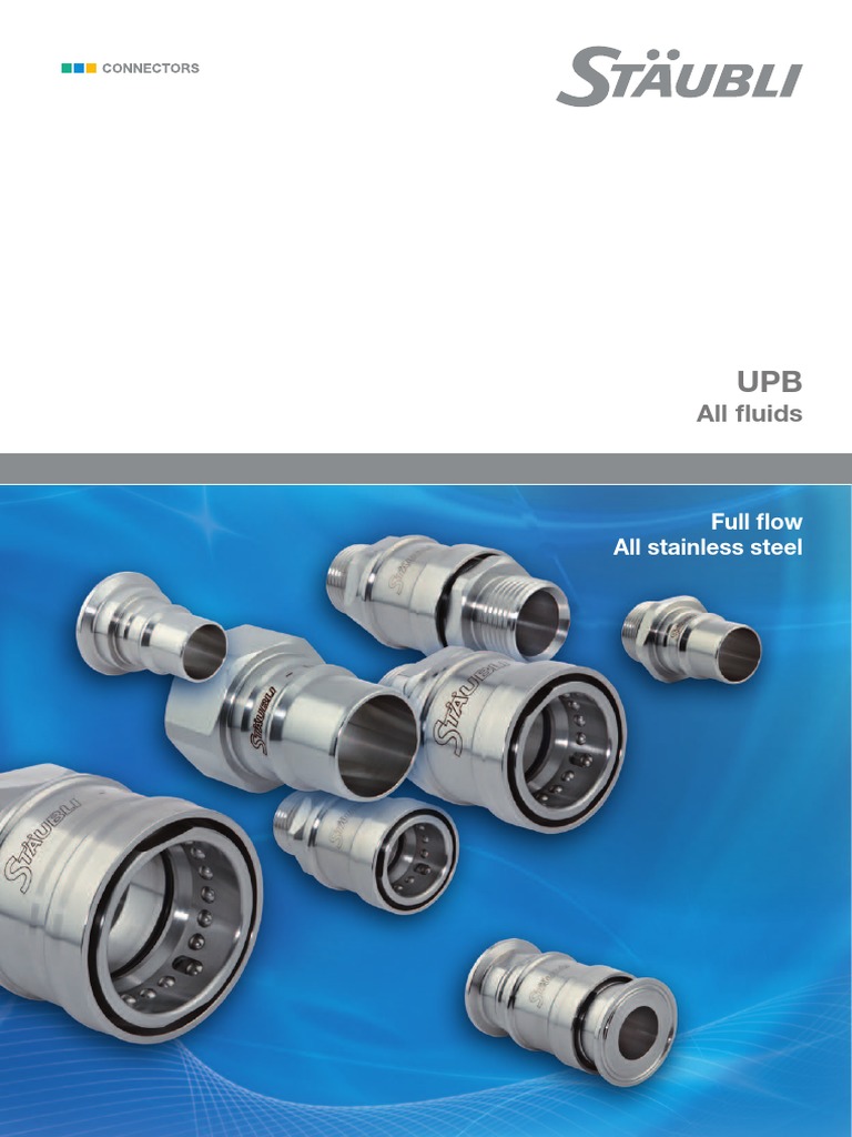 Staubli QRC | PDF | Ac Power Plugs And Sockets | Electrical Connector