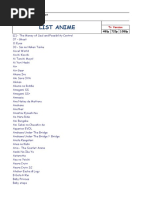 List Anime in Drive Inject Base