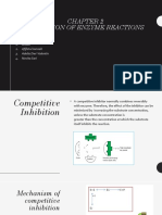 Inhibition of Enzyme Reactions