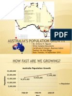 Australia Population Growth