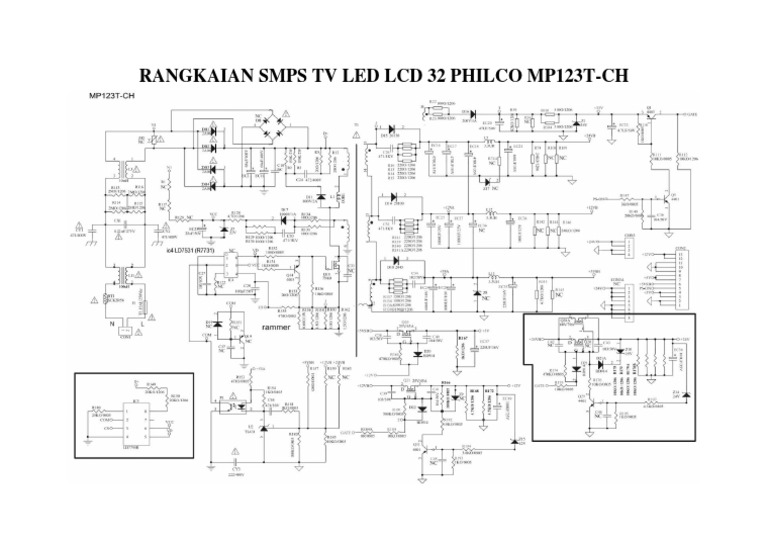 Gambar Rangkaian Switch Mode Supply TV | PDF