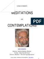 Living in Vedanta - Meditations