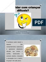 Como Lidar Com Crianças Desafiadoras Ou Opositoras