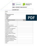 G20 Grilla - Cronograma - Logística - Reglamento.