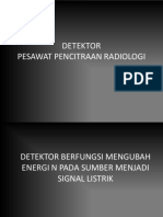 Detektor Pesawat Pencitraan Radiologi