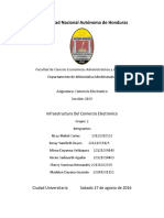 Mapa Conceptual Infraestructura Del Comercio Electronico