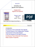 Chapter SS-1 Signals and Systems