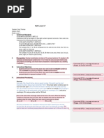 Math Lesson 6.7: Commented (CT1) : 1a, Knowledge of Content and