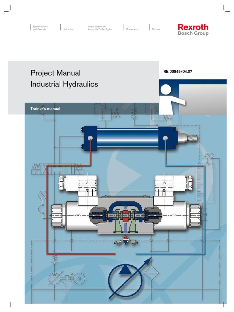 RexRoth Industrial Hydraulics Manual Valve Pump