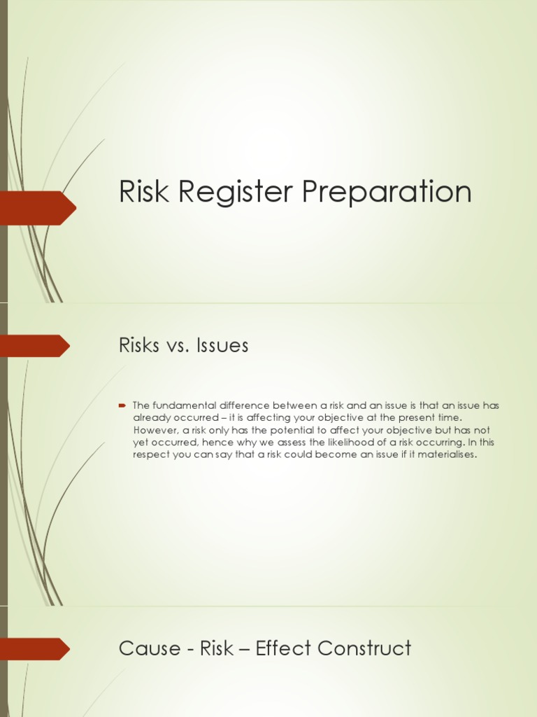 Risk Statement | PDF