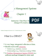 Database Management Systems: Instructor: Chin-Wan Chung Chungcw@cs - Kaist.ac - KR