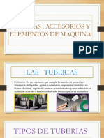 Tuberias , Accesorios y Elementos de Maquina