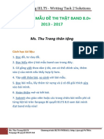 GIẢI 30 TASK 2 ESSAYS BAND 8+ Bí Quyết IELTS 8.0