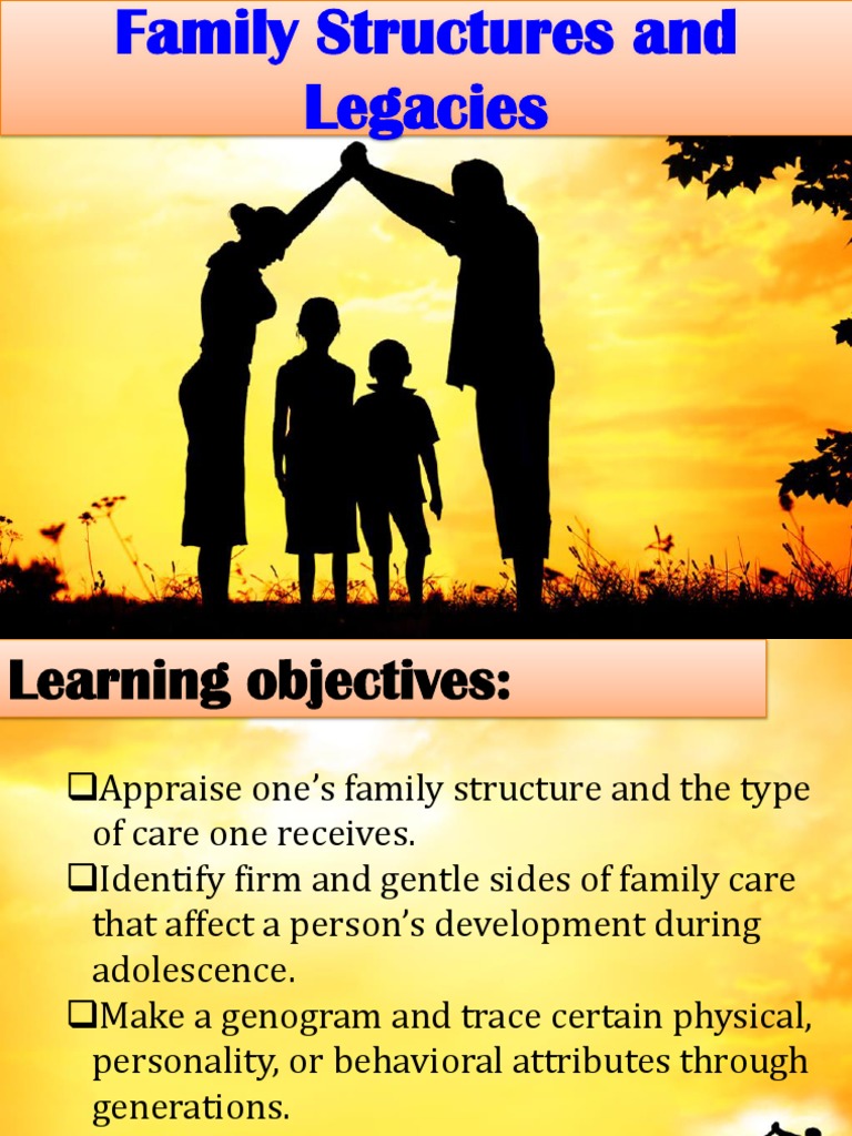 Family Structures and Legacies PDF Parenting Relationships