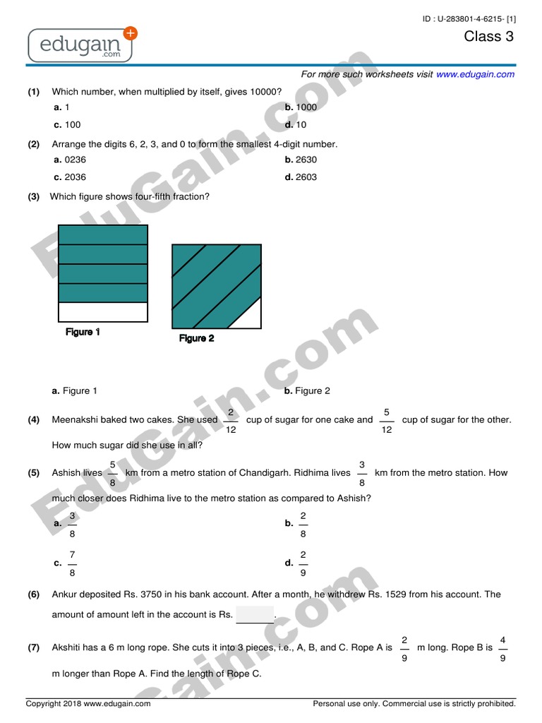 Grade3 283801 4 6215 | PDF | Teaching Mathematics | Science