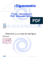 Slides Áreas/Trigonometria- 1ª série- PDF