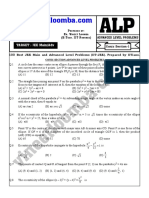 Conic Section 1 JEE Main and Advanced ALP