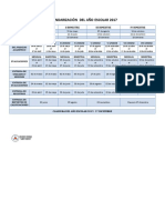 Calendarización Del Año Escolar 2017_final