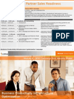 Agenda: BPIO Partner Sales Readiness Workshop: Time Description