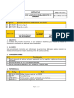 IT-SP-SG-6526 Instructivo para Medicion de Iluminacion en Ambiente de Trabajo-Rev2