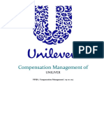 Compensation Management of Unilever