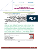 Development and Validation of Stability Indicating Rp-Uplc Method For The Determination of Related Substances in Levetiracetam Drug Substance