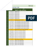 PMP Study Plan According Pmbok 6edition -1